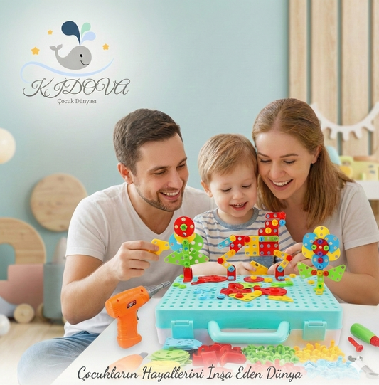 Kidova™: Motor Becerileri ve Zihin Geliştiren Tasarım Dünyası